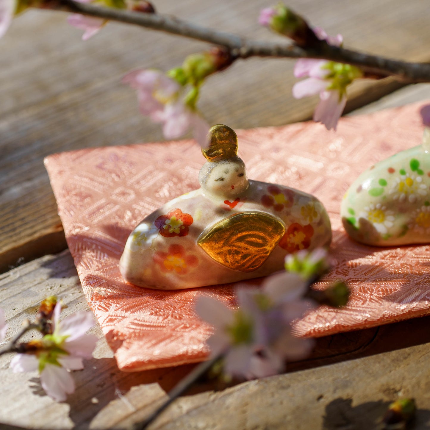 はるいろ雛（敷物付き）｜ははみや