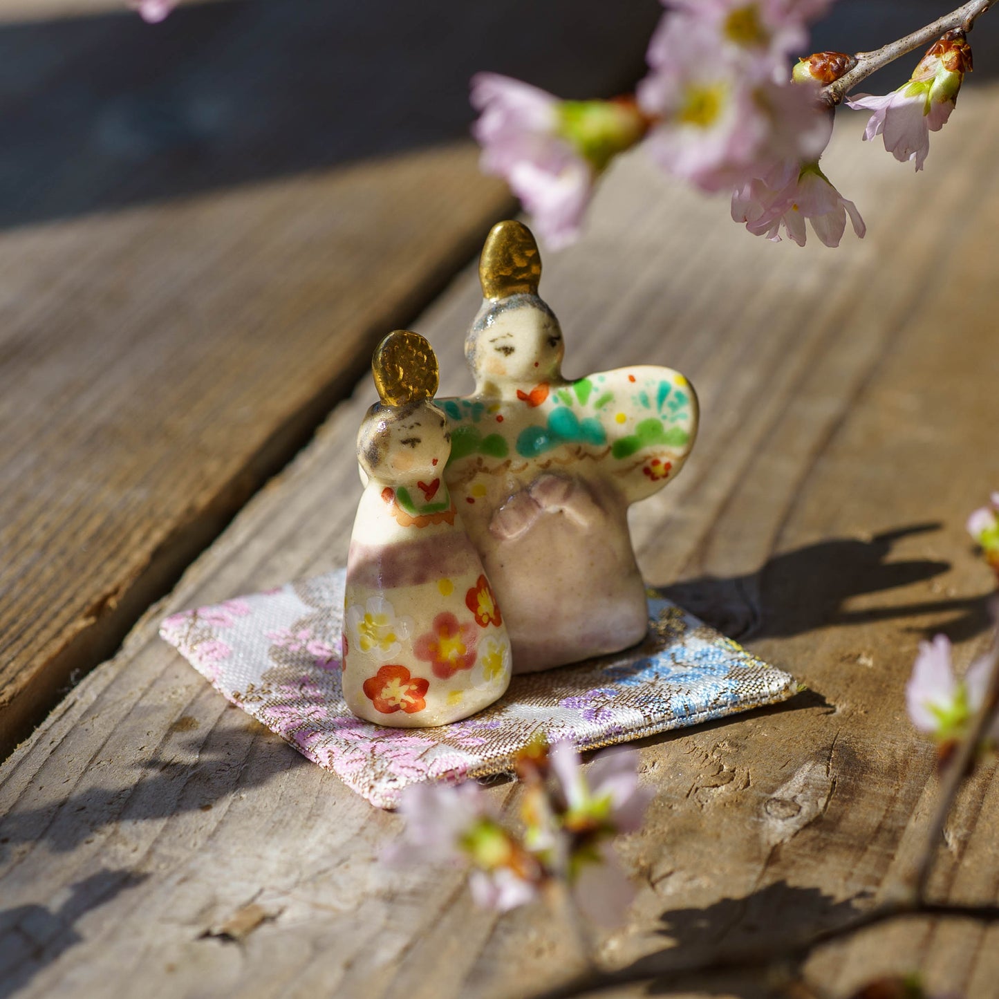 Auspicious Standing Dolls (with mat) | Hahamiya