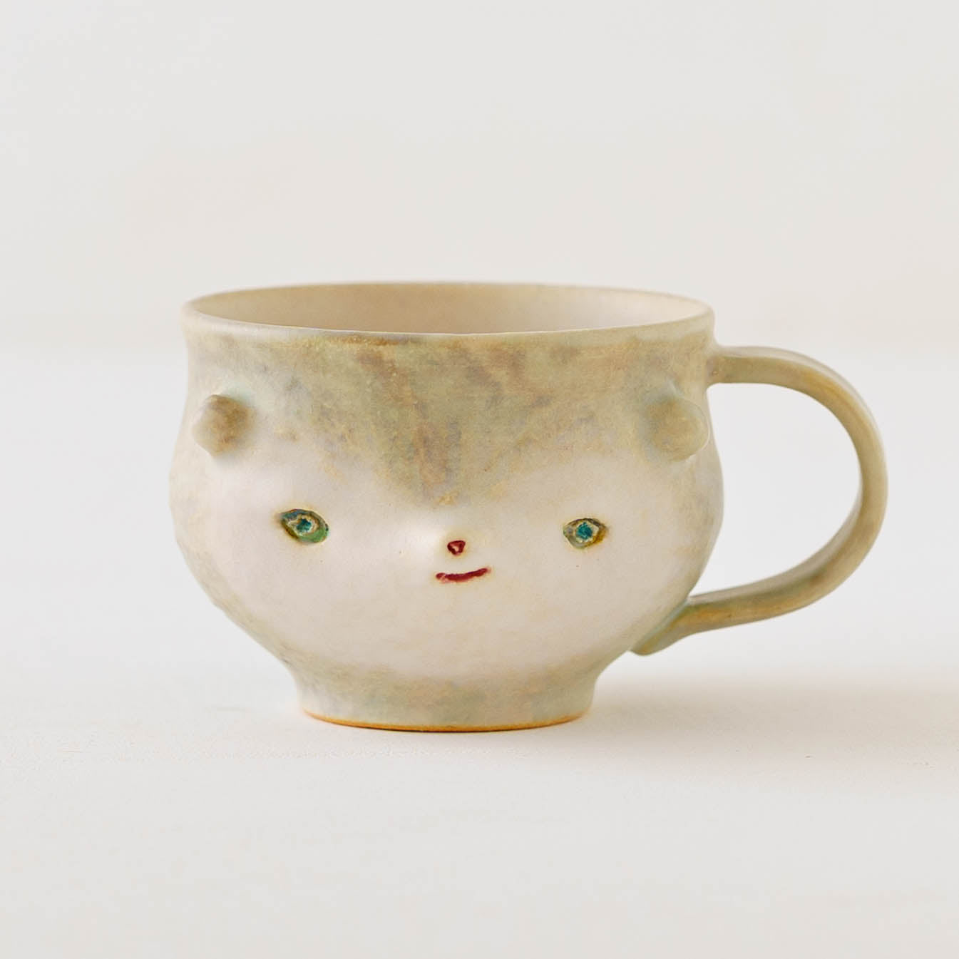 陶芸作家 こいずみちはる face mug｜作家もののうつわ通販 四季折折