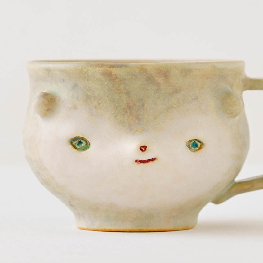 陶芸作家 こいずみちはる face mug｜作家もののうつわ通販 四季折折