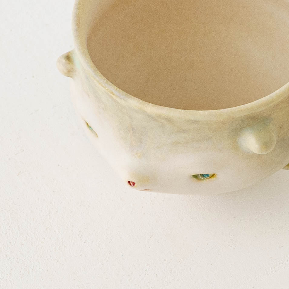 陶芸作家 こいずみちはる face mug｜作家もののうつわ通販 四季折折