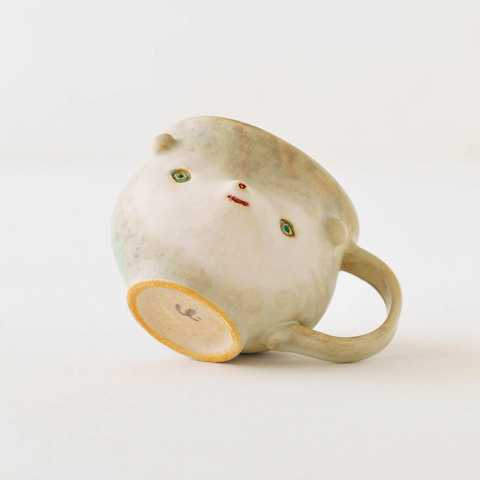 陶芸作家 こいずみちはる face mug｜作家もののうつわ通販 四季折折