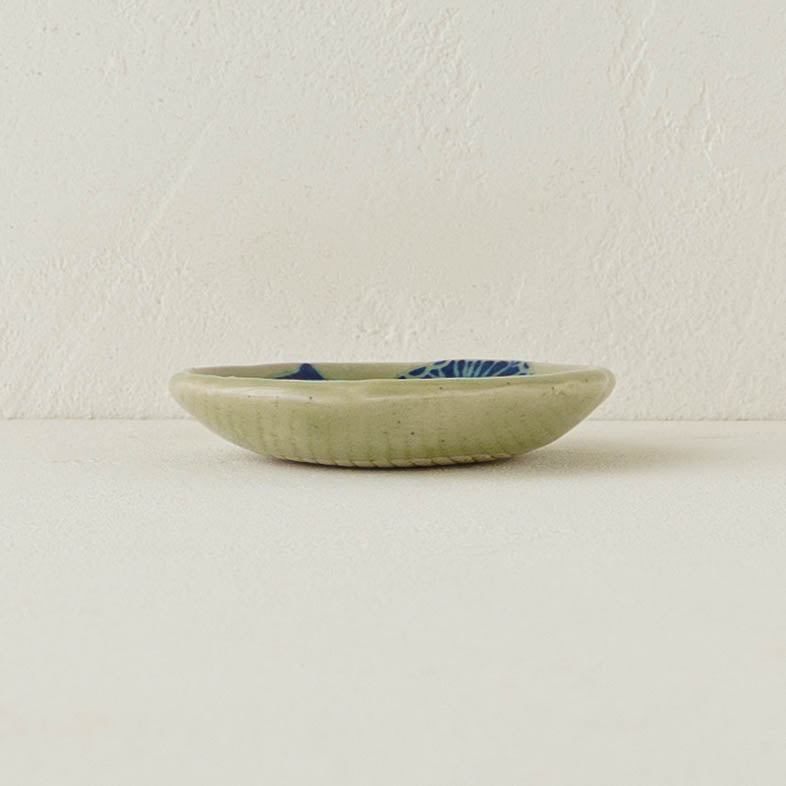 Small Plate A Blue｜Urara Matsuzaki