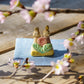 Hina dolls  flower (with mat) | Hahamiya