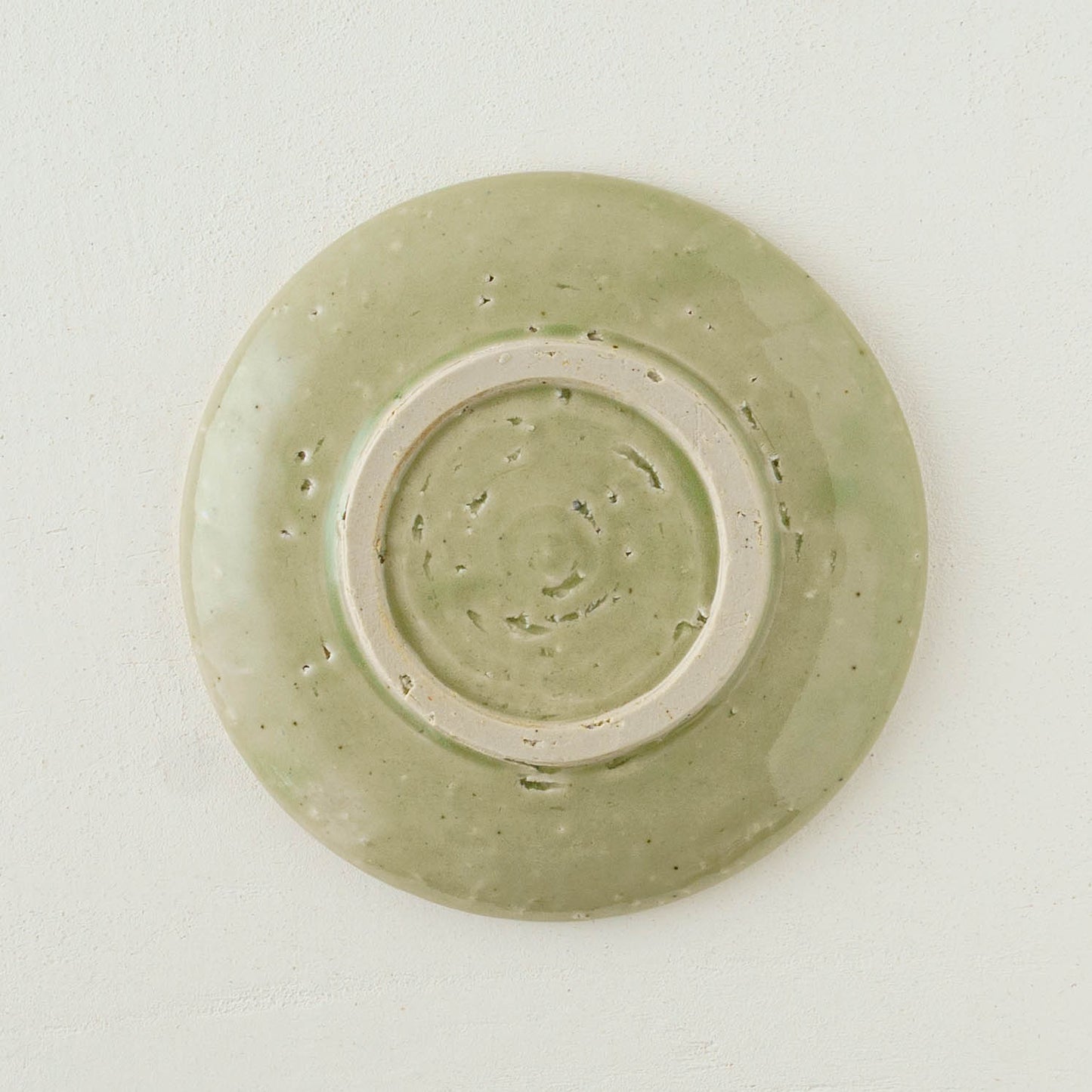 Round plate 15cm Blue | Urara Matsuzaki