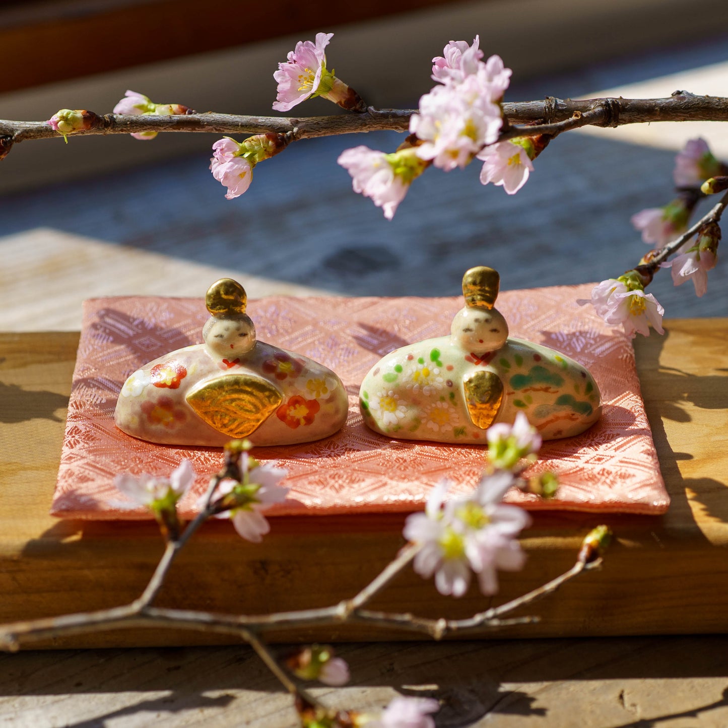 はるいろ雛（敷物付き）｜ははみや