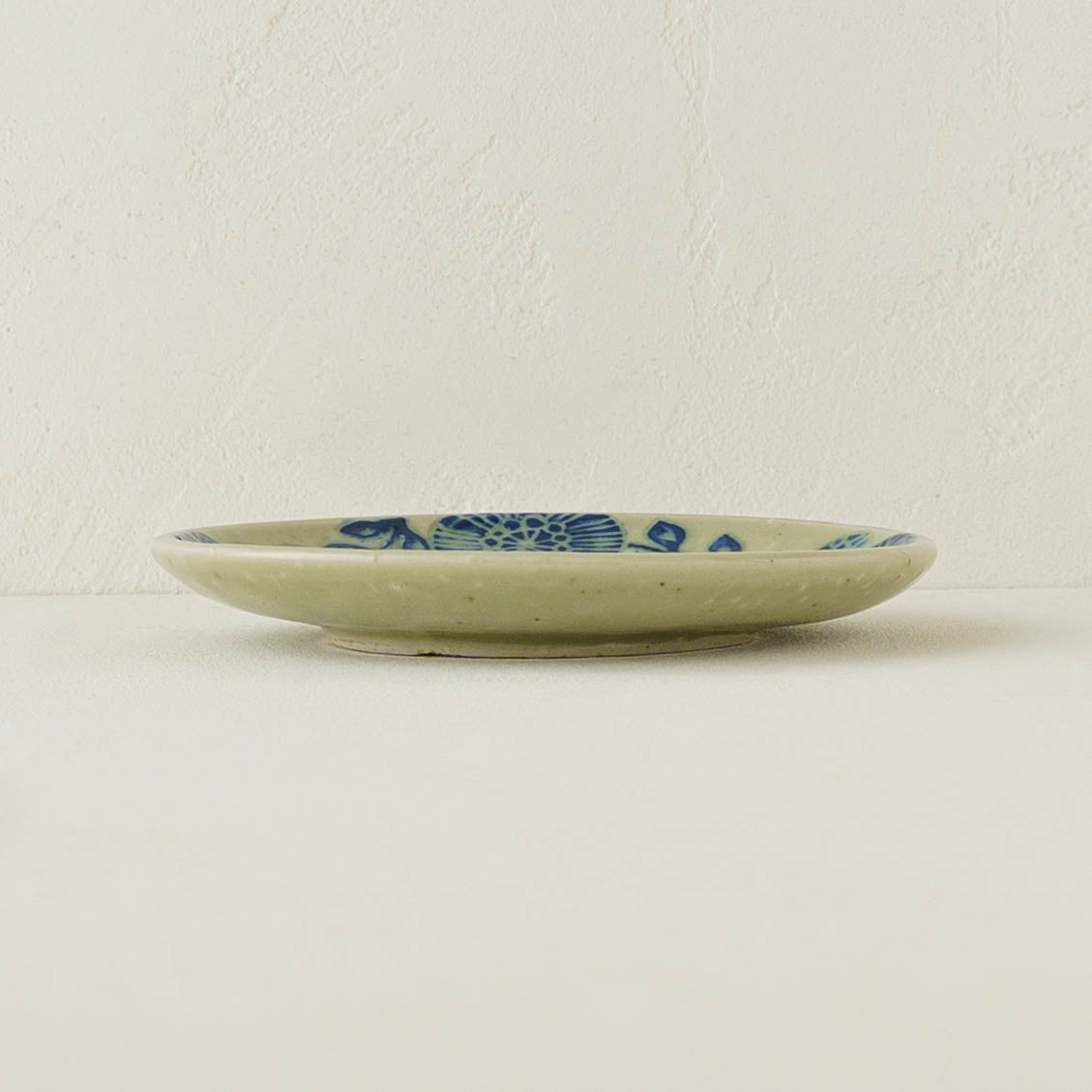 Round plate 15cm Blue | Urara Matsuzaki