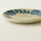 Round plate 15cm Blue | Urara Matsuzaki