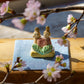 Hina dolls  flower (with mat) | Hahamiya