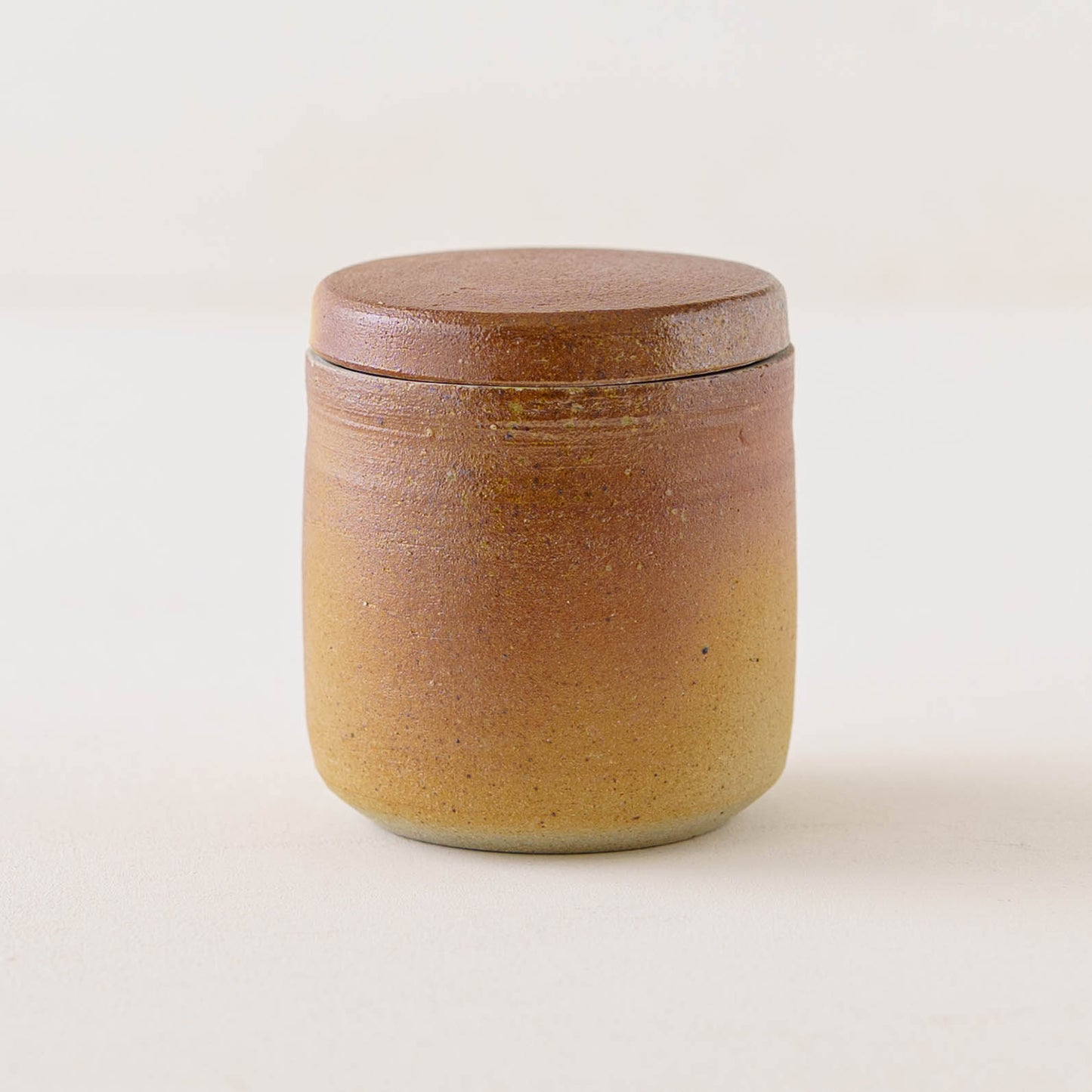 塩壷　筒形　M｜川尻製陶所