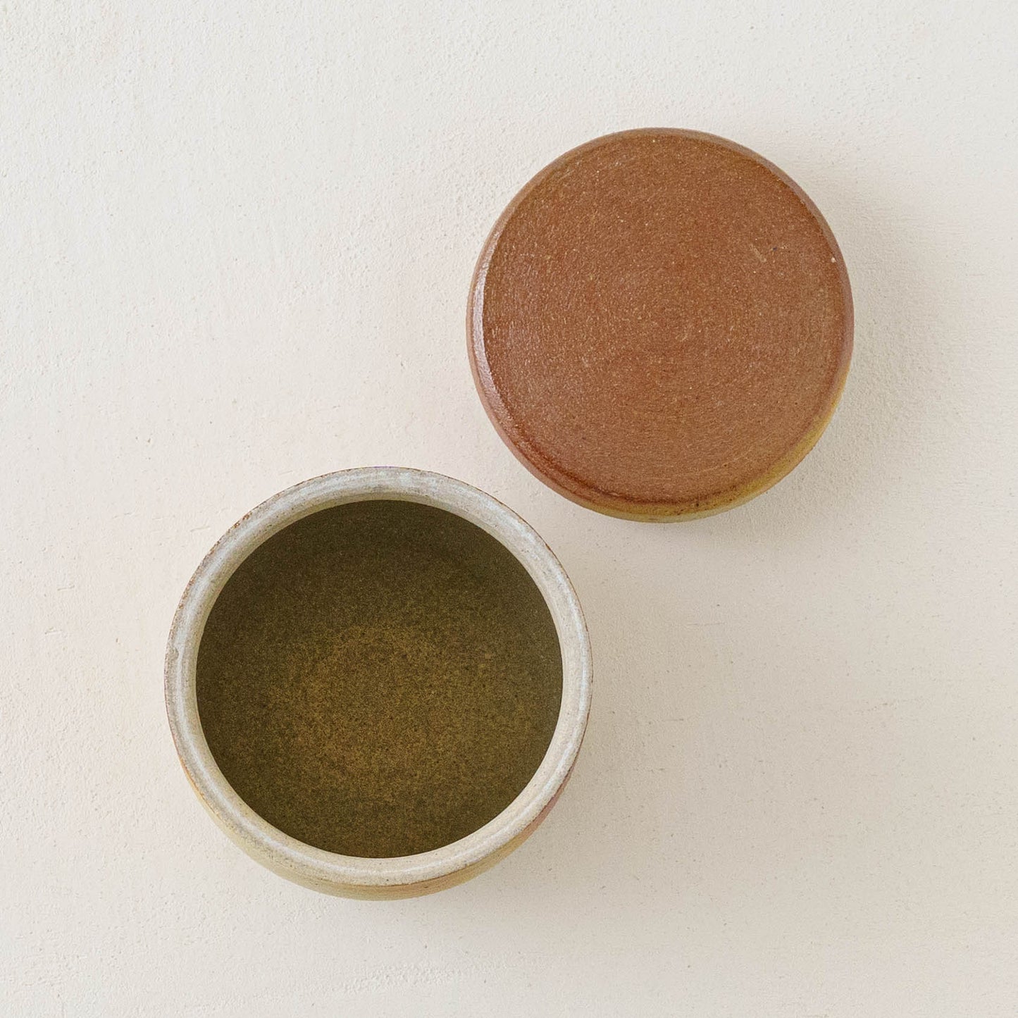 塩壷　筒形　M｜川尻製陶所