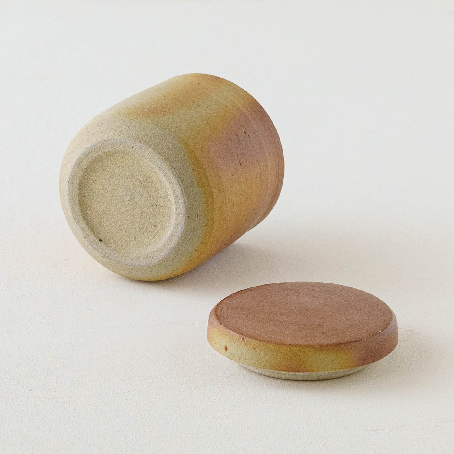 益子焼 川尻製陶所 塩壷 筒形 M｜和食器通販 四季折折 – 四季折折