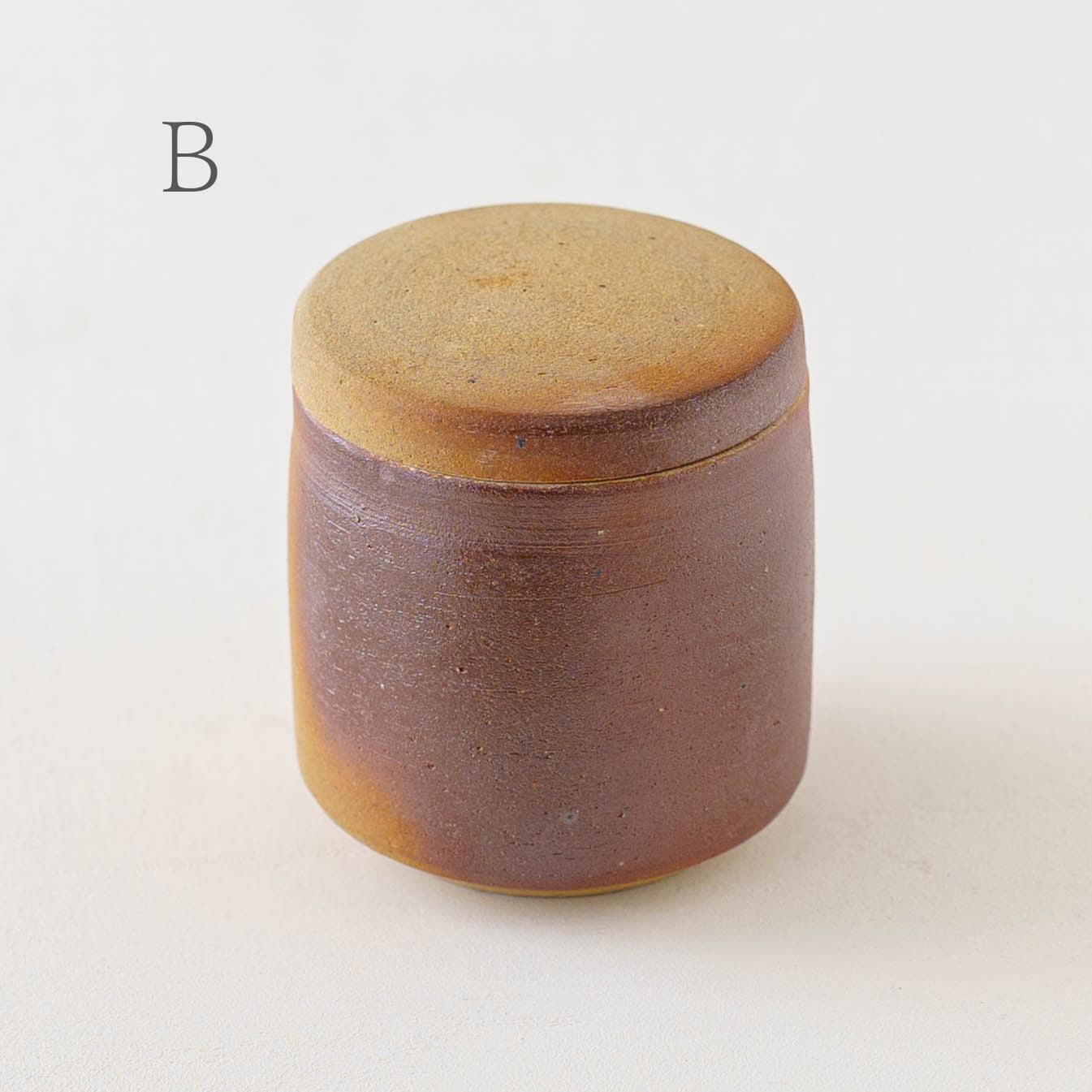 塩壷　筒形　M｜川尻製陶所