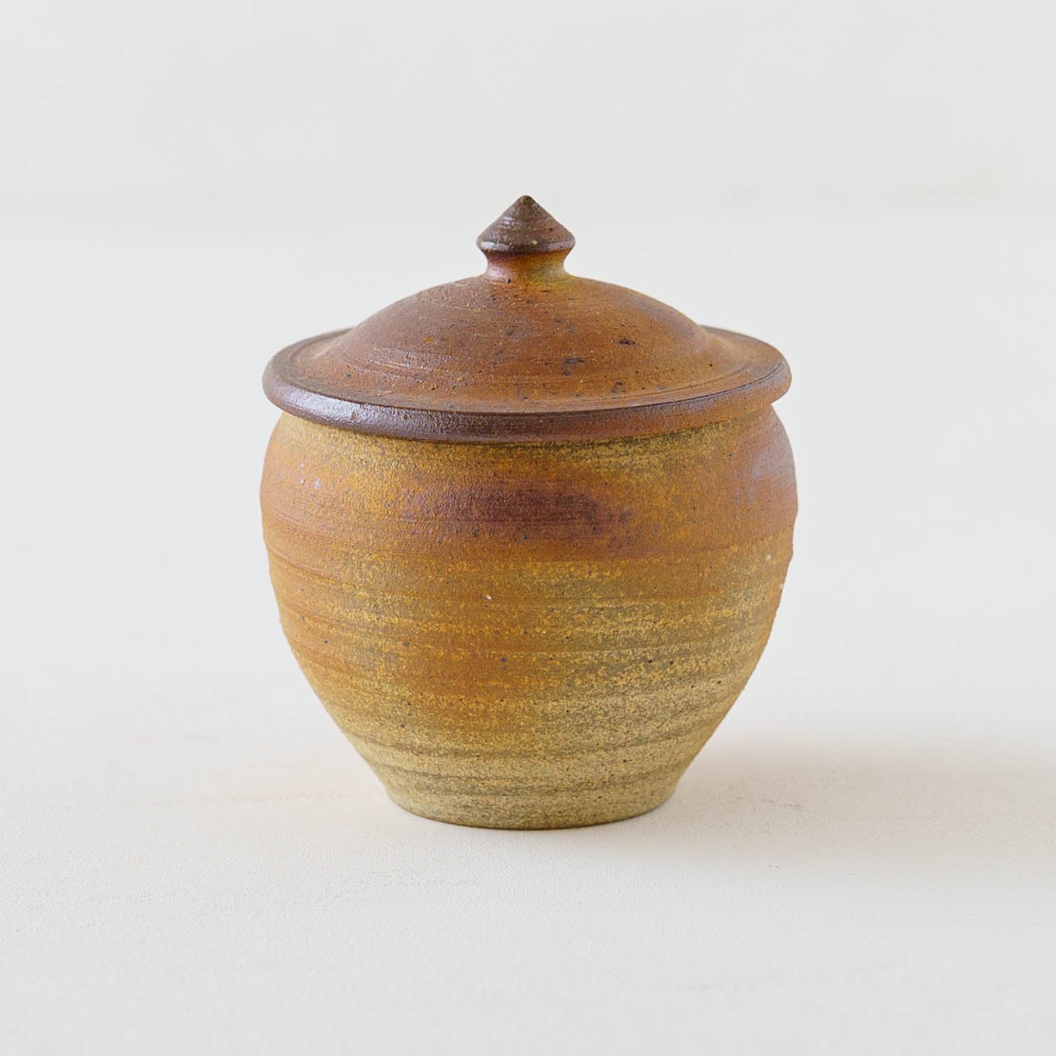 益子焼 川尻製陶所 塩壷 上膨れ M｜和食器通販 四季折折 – 四季折折