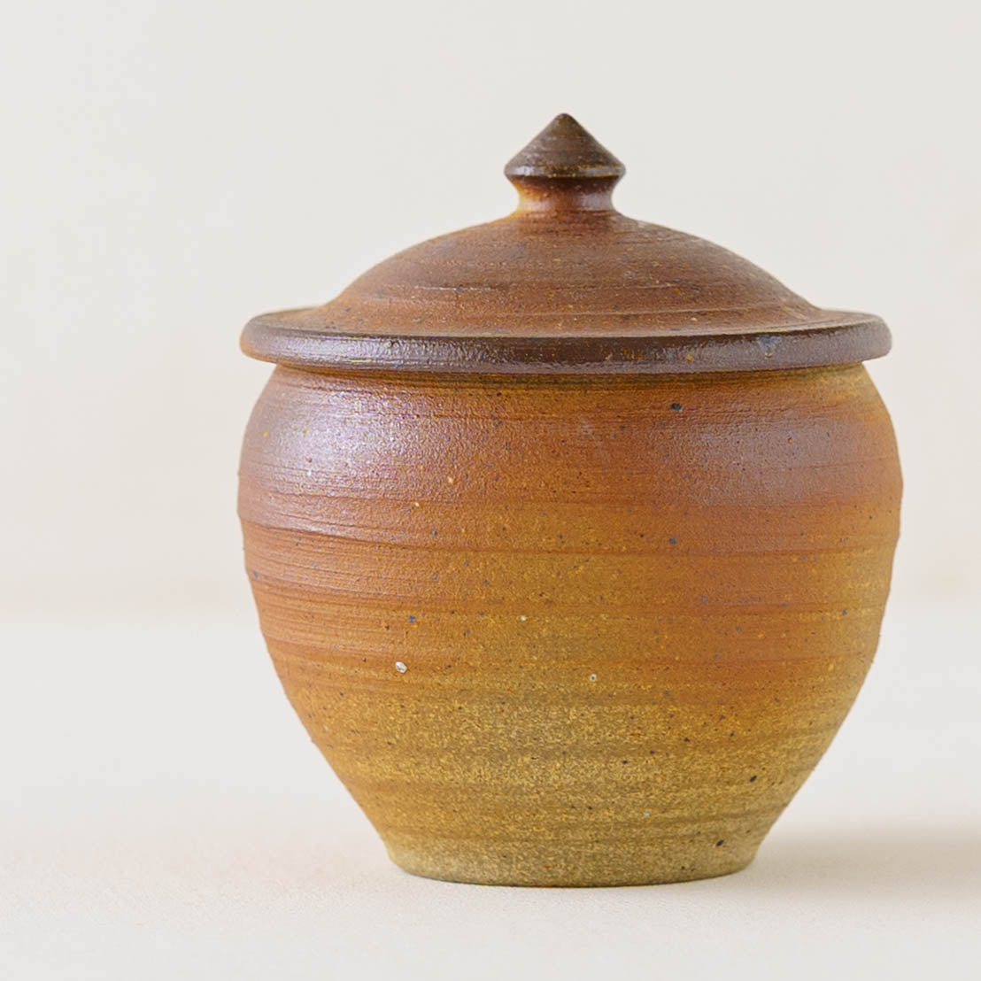 塩壷　上膨れ　M｜川尻製陶所