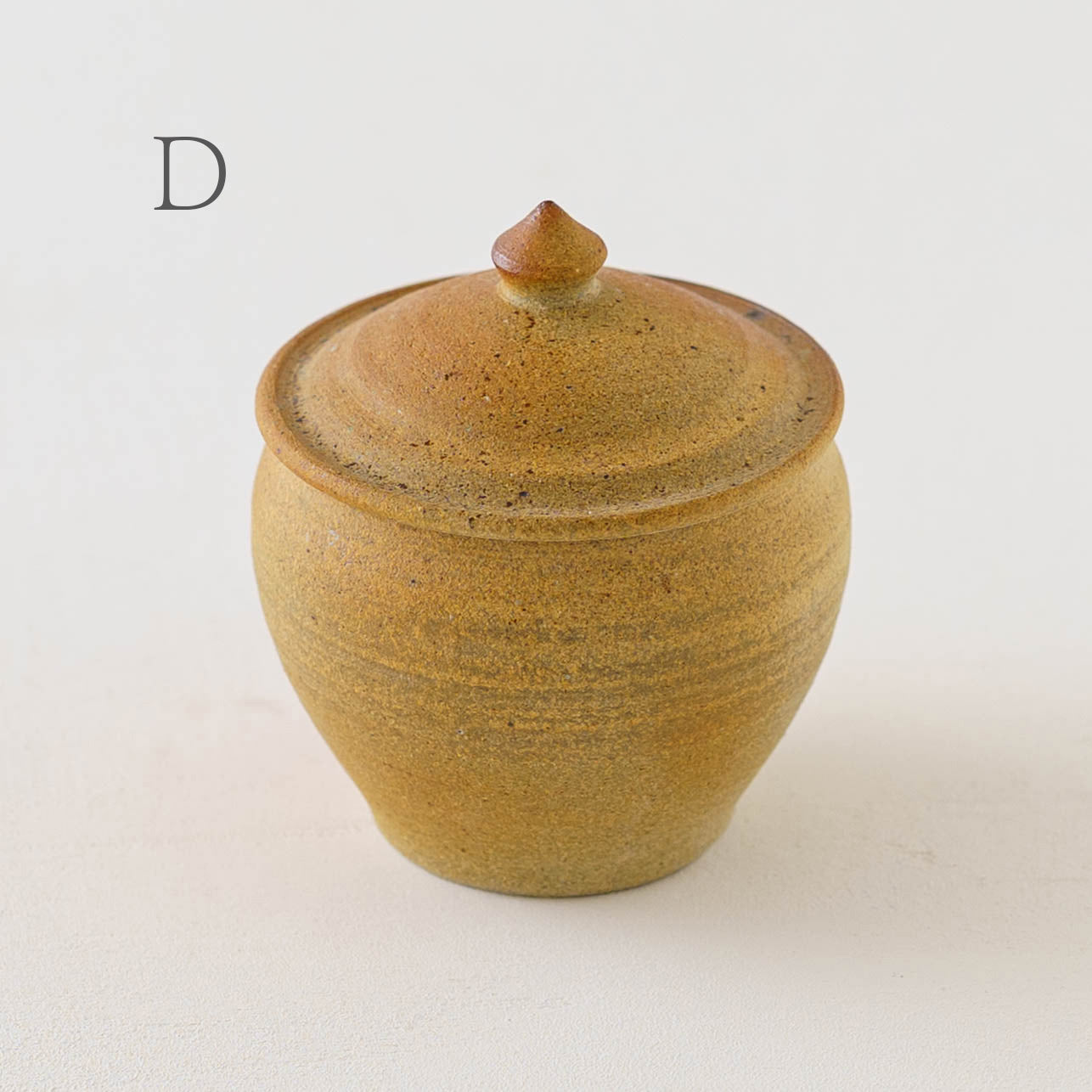 塩壷　上膨れ　M｜川尻製陶所