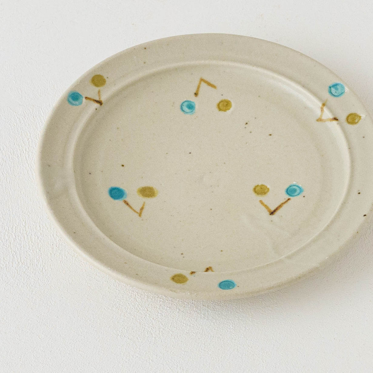 15cm Rim Plate Cherries | Haruko Harada