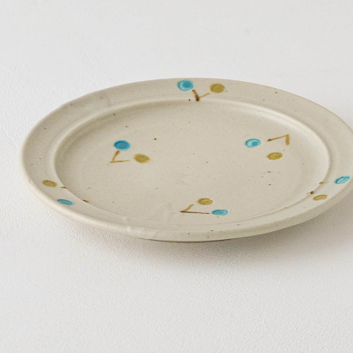 15cm Rim Plate Cherries | Haruko Harada