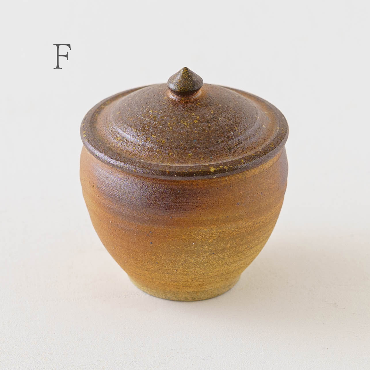 塩壷　上膨れ　M｜川尻製陶所