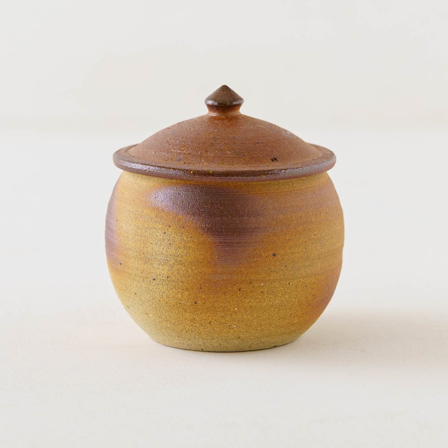 塩壷　丸形　M｜川尻製陶所