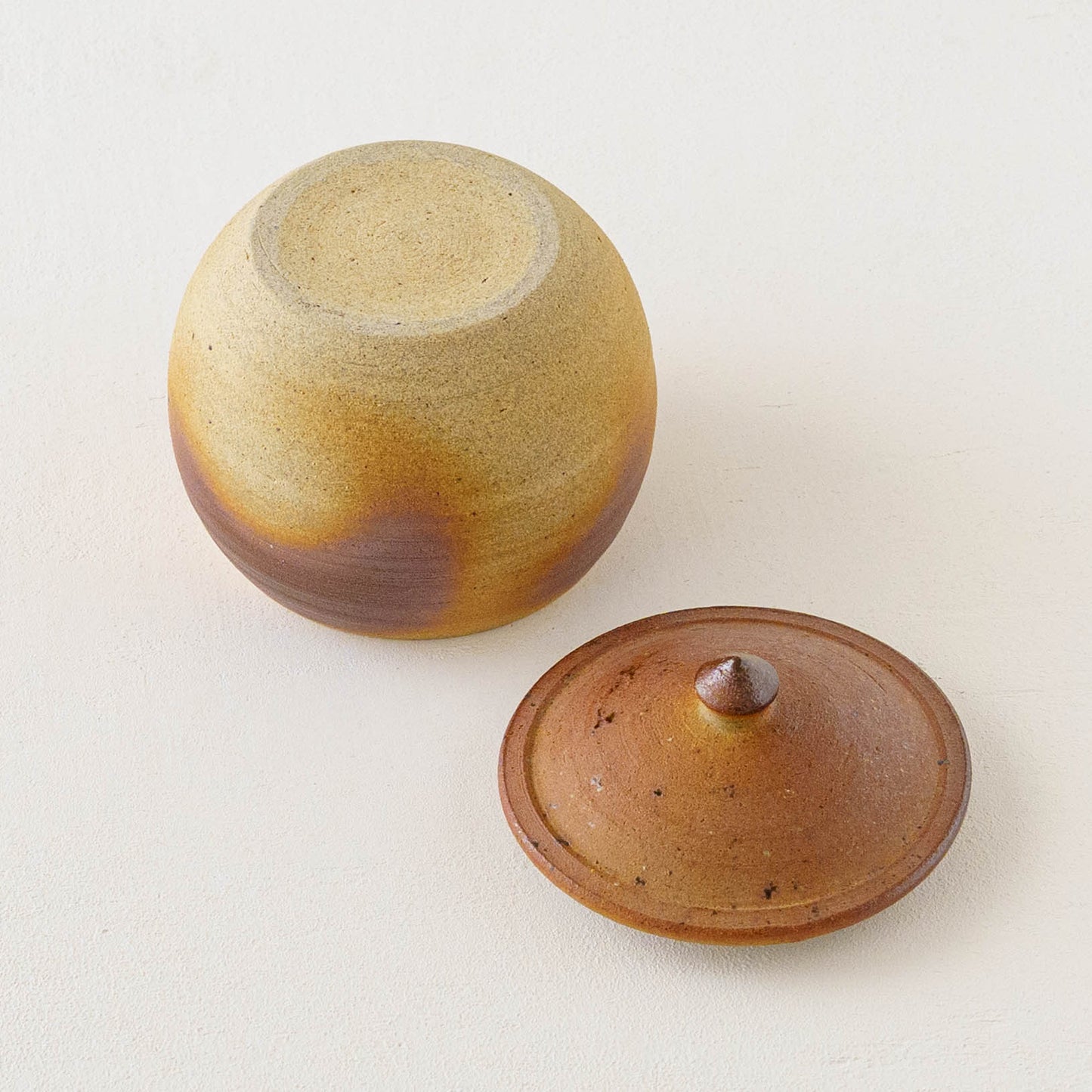 塩壷　丸形　M｜川尻製陶所