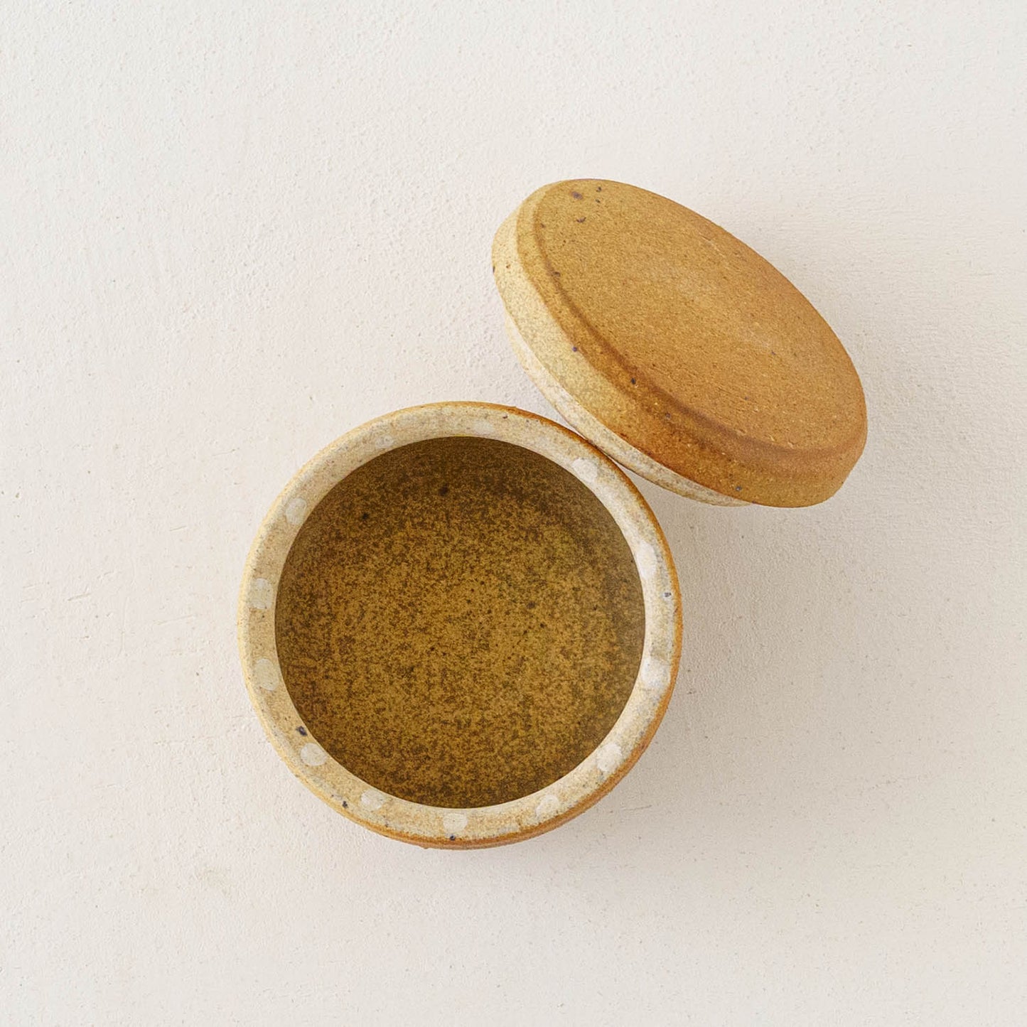 塩壷　筒形　S｜川尻製陶所