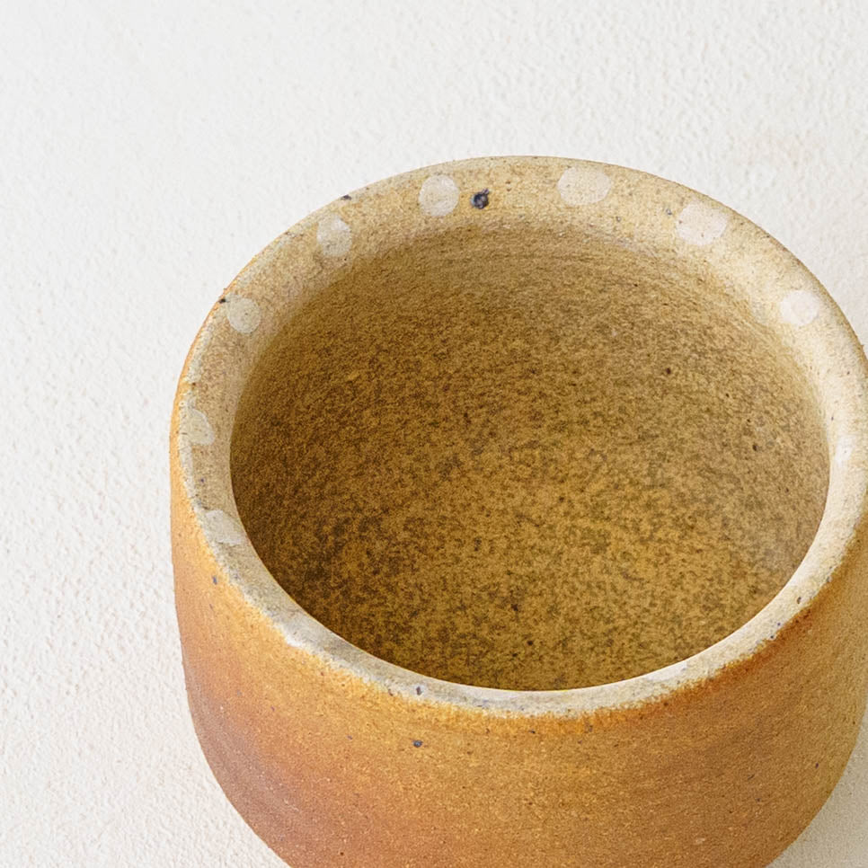 塩壷　筒形　S｜川尻製陶所