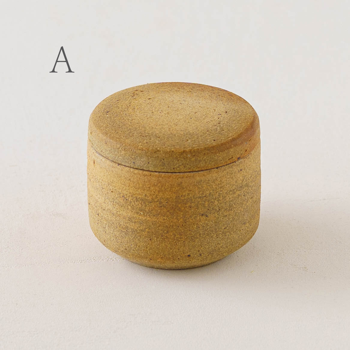 塩壷　筒形　S｜川尻製陶所