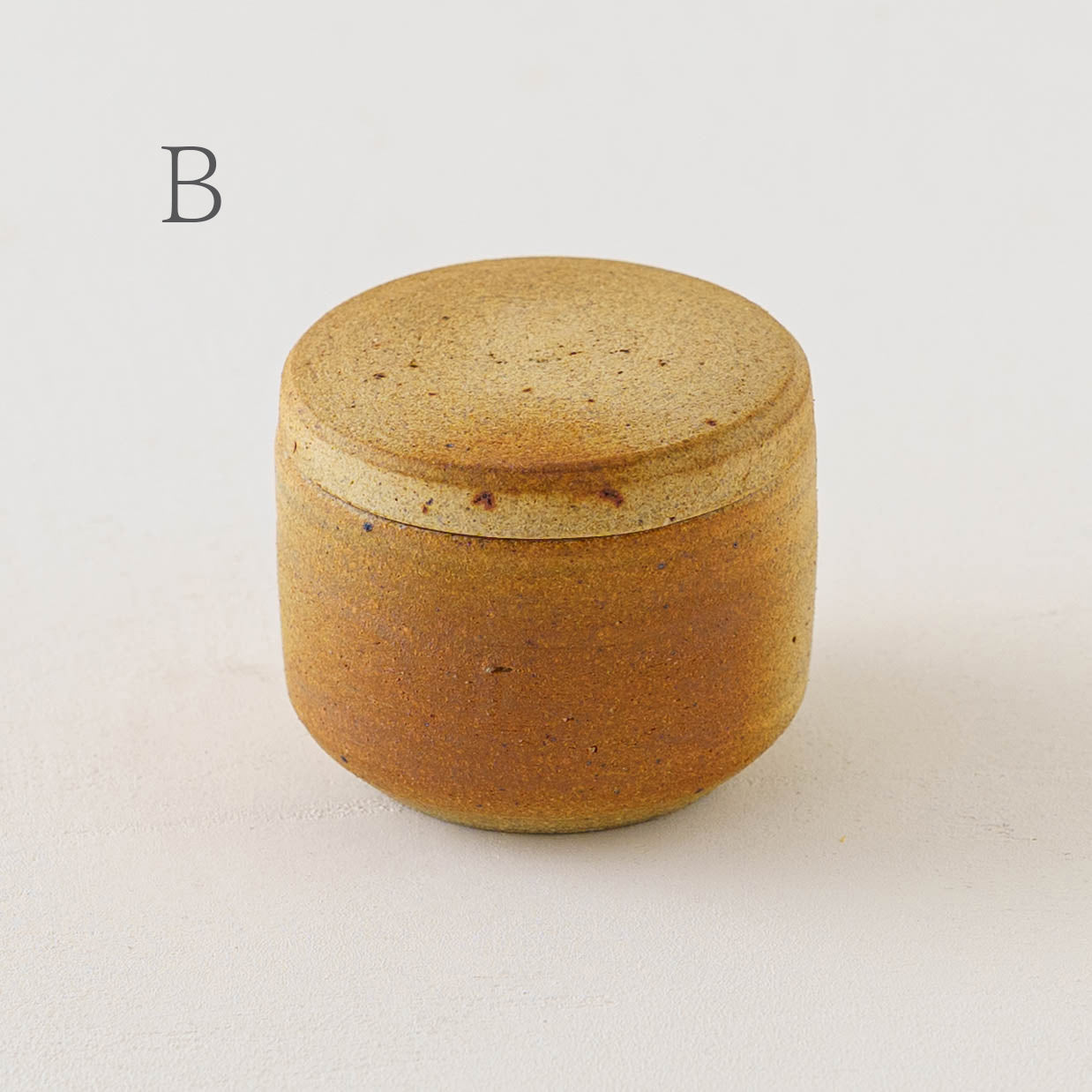 塩壷　筒形　S｜川尻製陶所