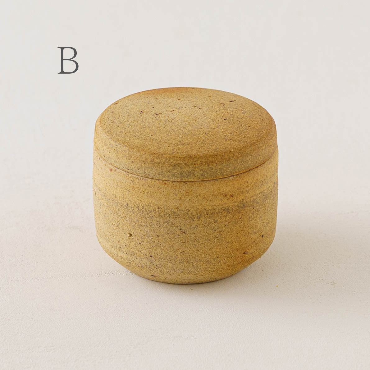 塩壷　筒形　S｜川尻製陶所