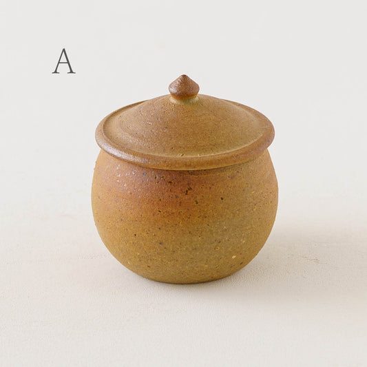 塩壷　丸形　S｜川尻製陶所