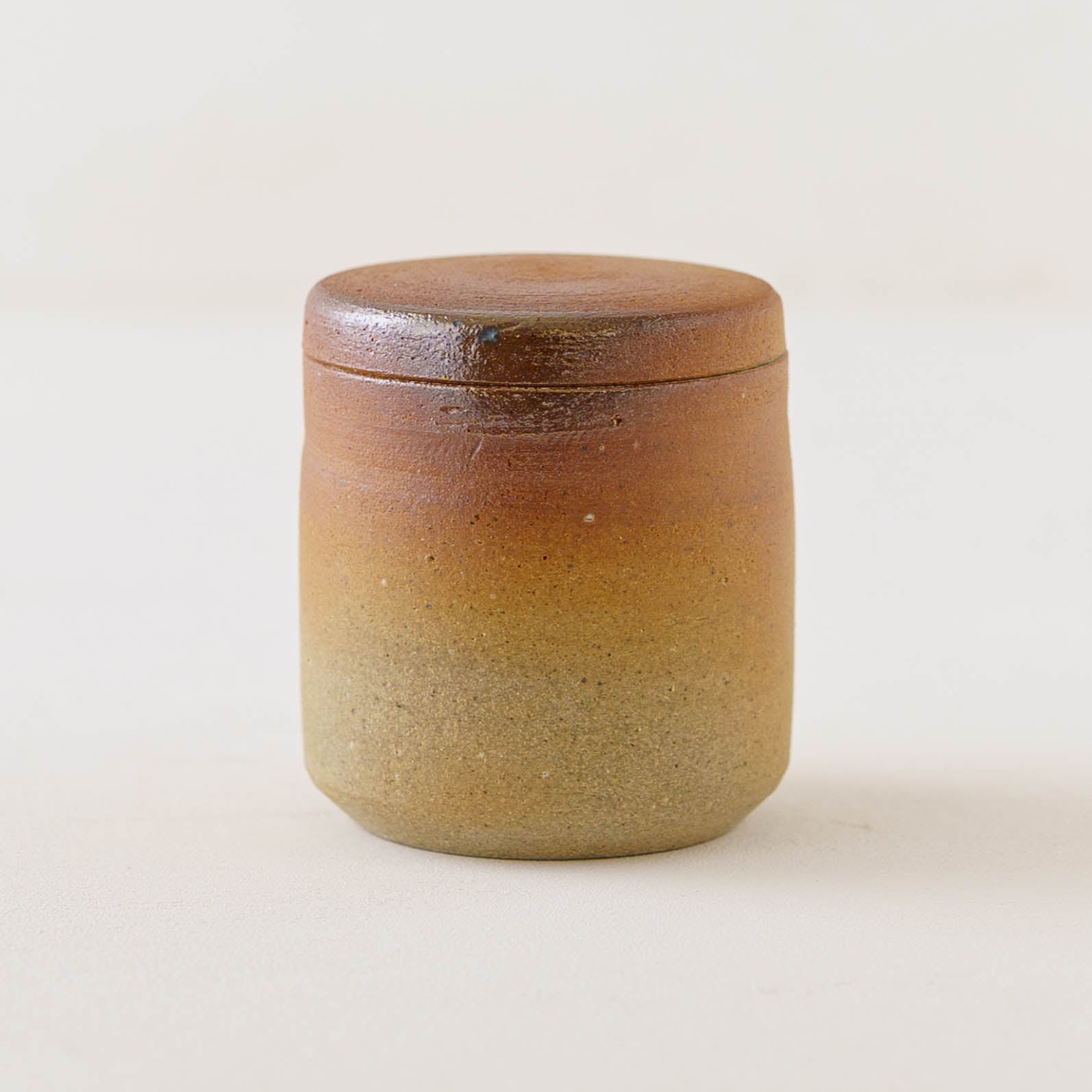 益子焼 川尻製陶所 砂糖壷 筒形 M｜和食器通販 四季折折 – 四季折折