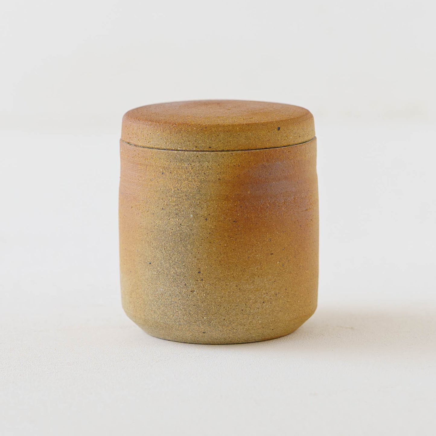 砂糖壷　筒形　M｜川尻製陶所