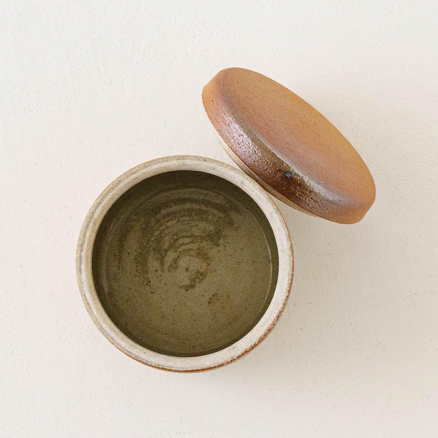 砂糖壷　筒形　M｜川尻製陶所