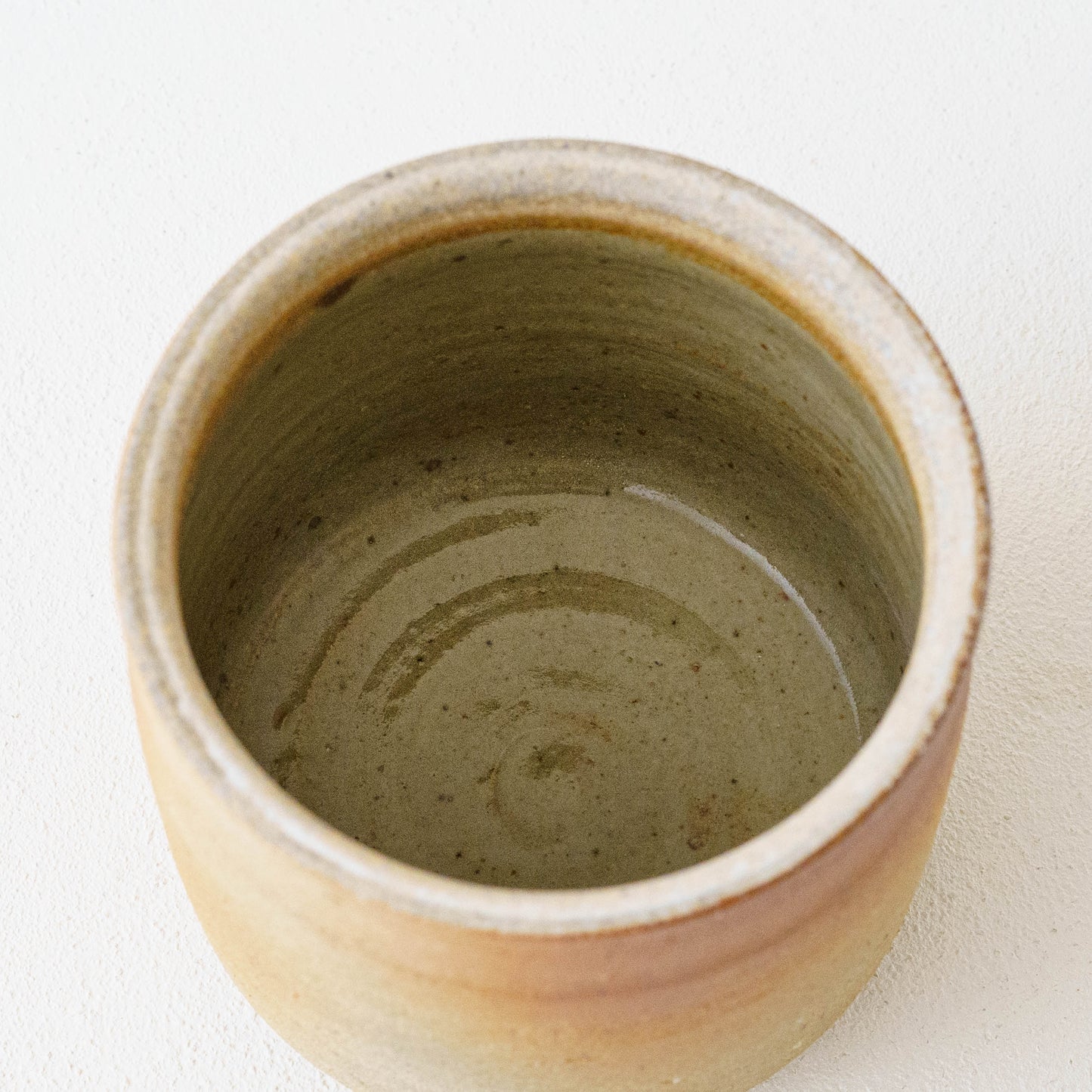 砂糖壷　筒形　M｜川尻製陶所