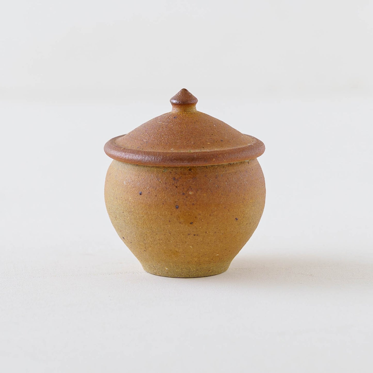 砂糖壷　上膨れ　S｜川尻製陶所