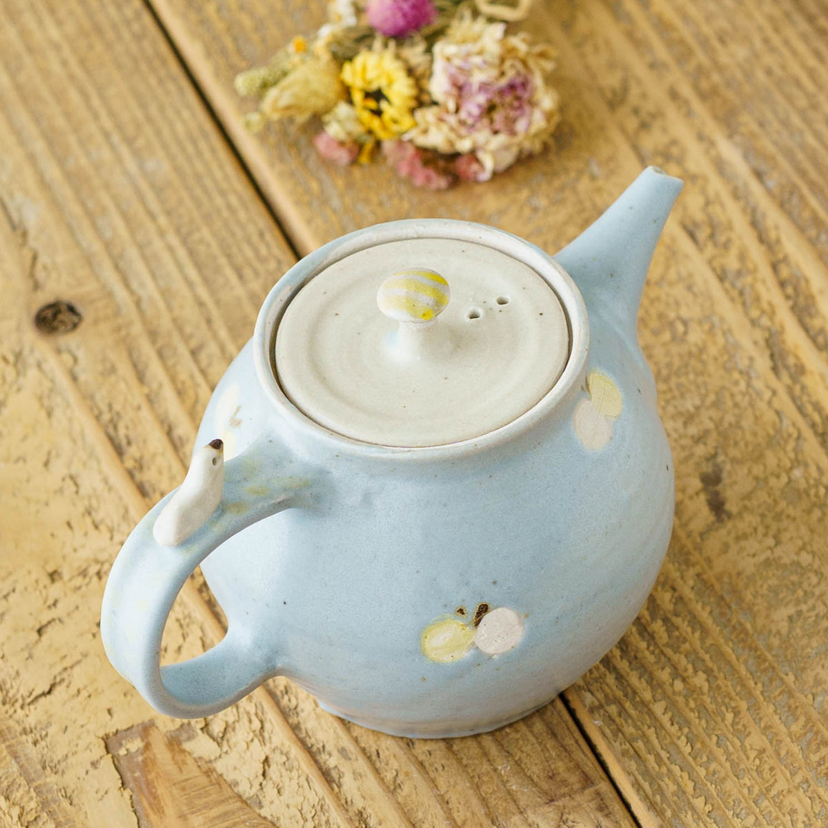 Pot Bird x Butterfly Light Blue | Haruko Harada