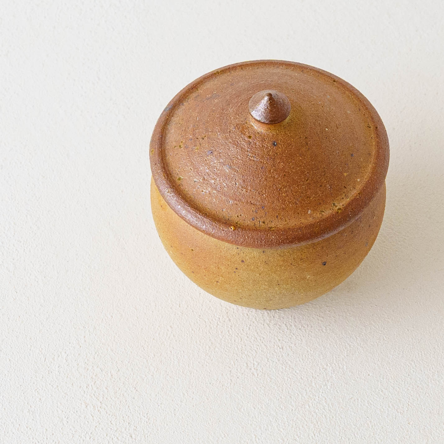 砂糖壷　上膨れ　S｜川尻製陶所