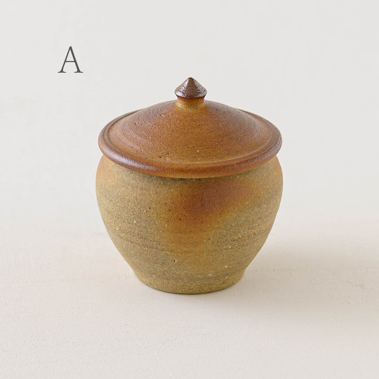 砂糖壷　上膨れ　S｜川尻製陶所