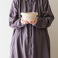 Heat-resistant bowl with handles ivory | Mami Furukawa