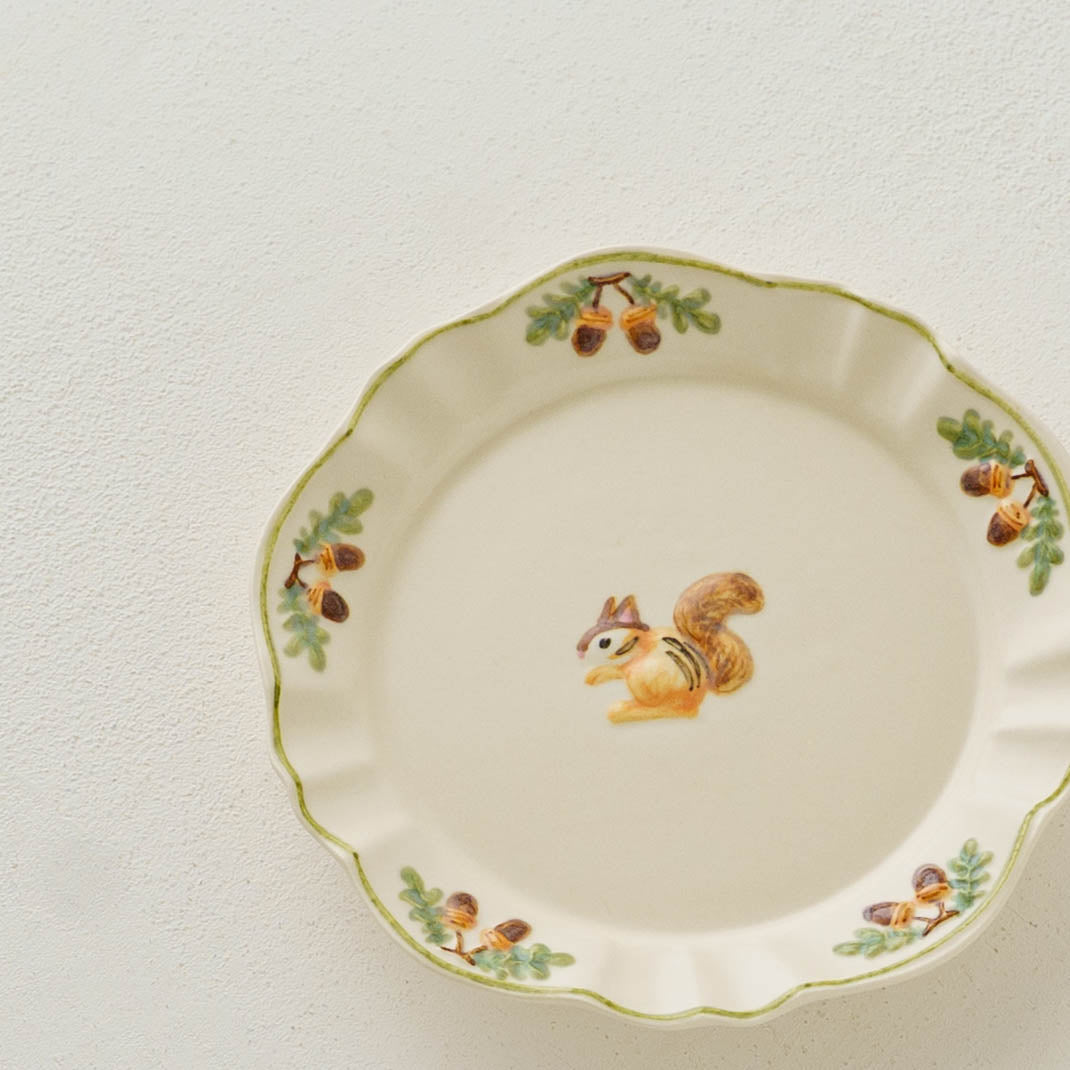 リス小皿｜Sugar Poppo