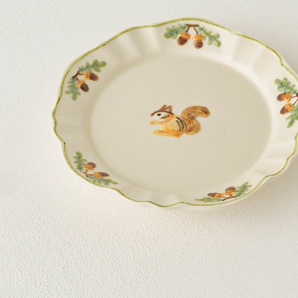 リス小皿｜Sugar Poppo