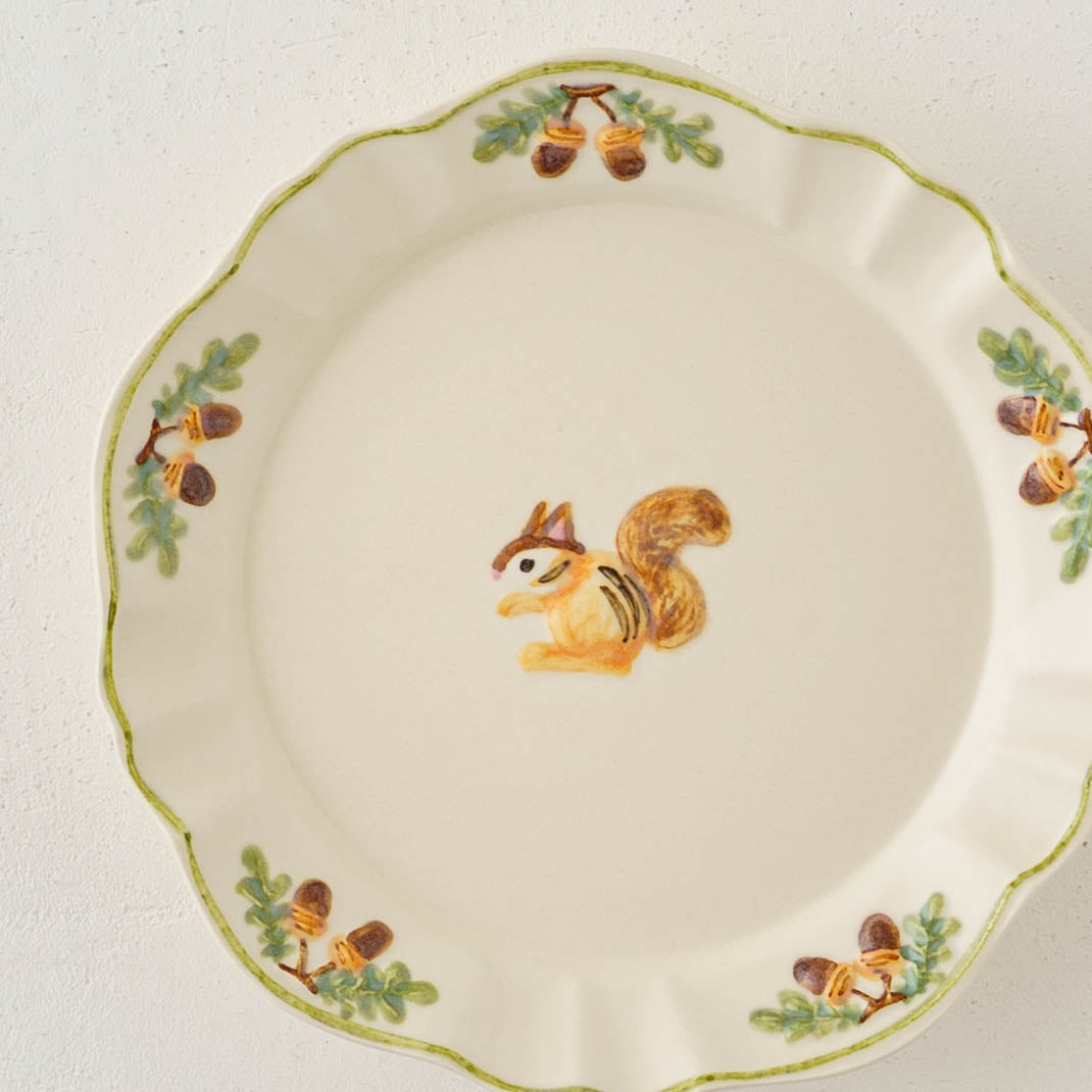 リス小皿｜Sugar Poppo