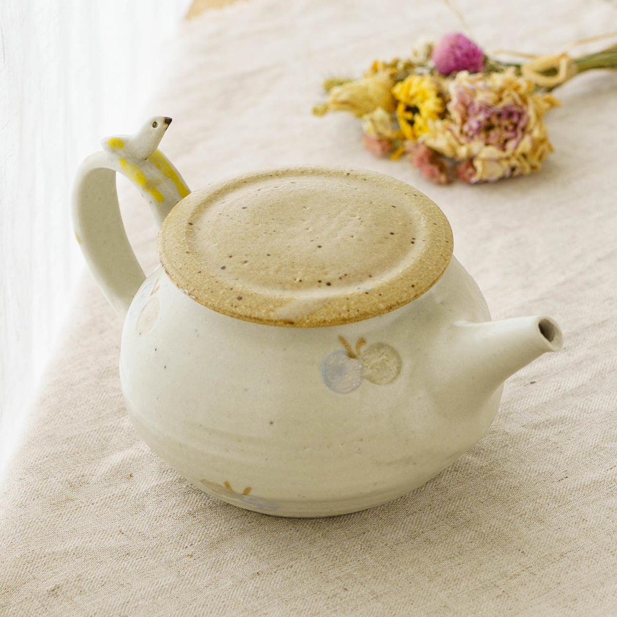 Pot Bird x Butterfly Light Brown | Haruko Harada