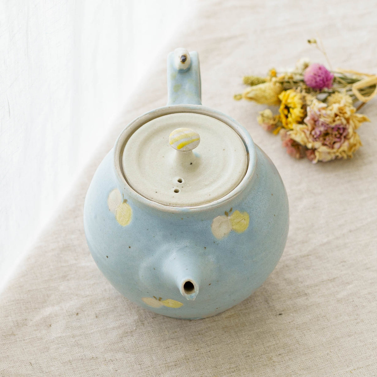 Pot Bird x Butterfly Light Blue | Haruko Harada