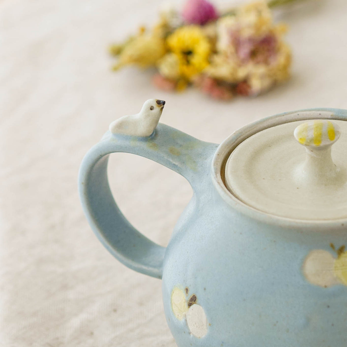 Pot Bird x Butterfly Light Blue | Haruko Harada