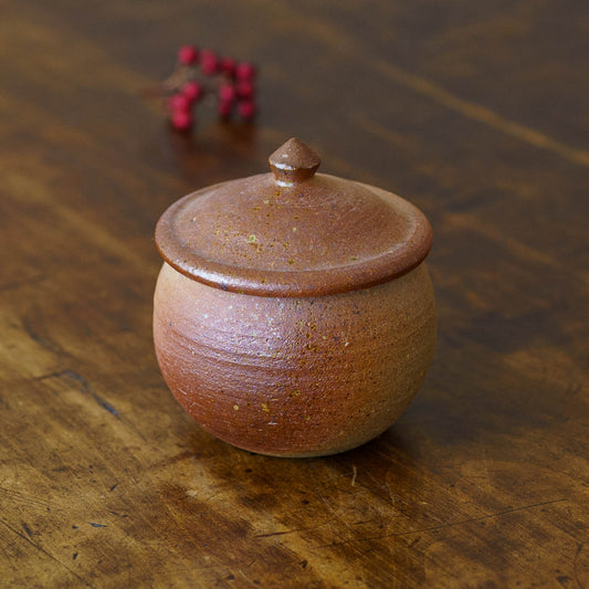 塩壷　丸形　S｜川尻製陶所