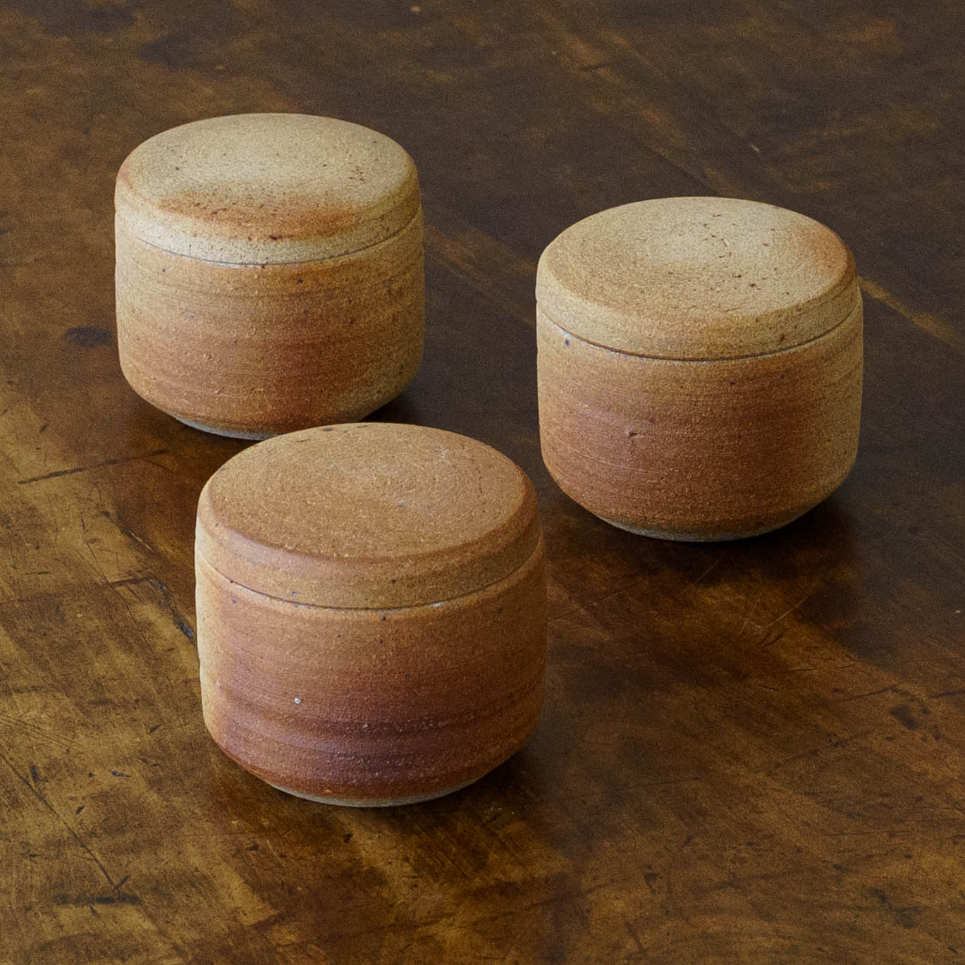 塩壷　筒形　S｜川尻製陶所