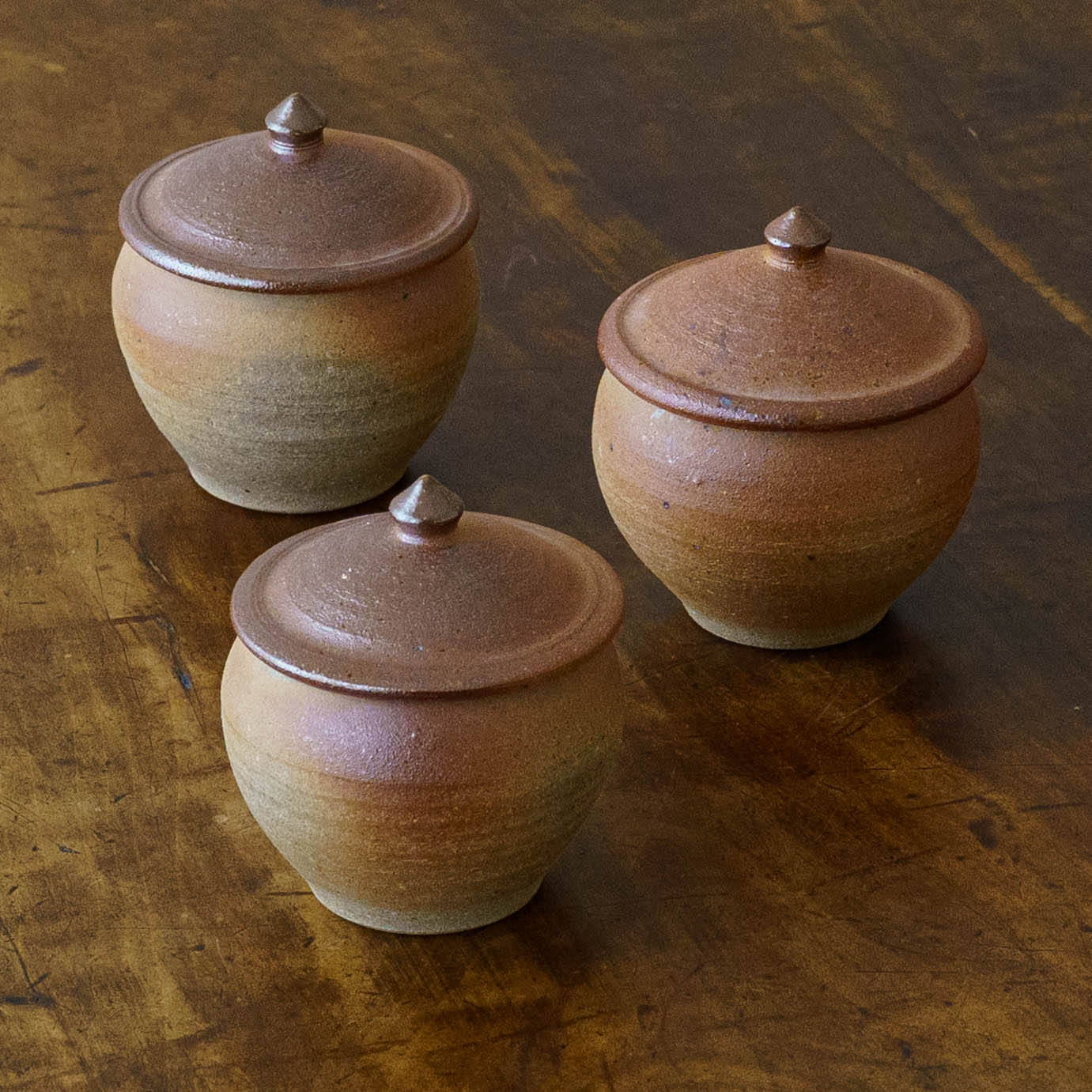 砂糖壷　上膨れ　S｜川尻製陶所