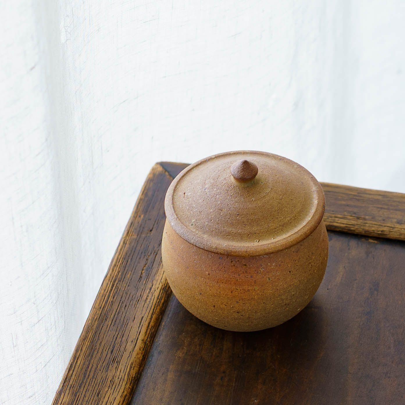 塩壷　丸形　S｜川尻製陶所